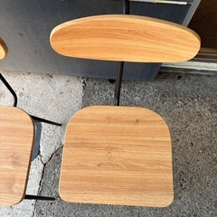 おしゃれチェア2個セットの画像