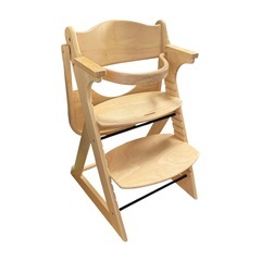 【大人気】カトージ プレミアム ベビーチェア S 木製 ハイローチェアの画像