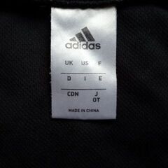 adidasアディダス Climaliteクライマライト ロゴ入り黒Ｔシャツ スポーツウェア 半袖 サイズXLの画像