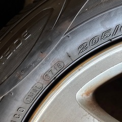 S13 シルビア 純正ホイール 車検用などにの画像