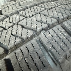 ブリジストン スタッドレス 165/65R14 アルミホイール付 4ほ本セットの画像