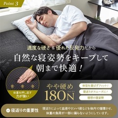 GOKUMIN　マットレス 高反発マットレス 厚さ5cmの画像