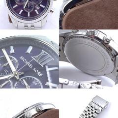 [2点セット] マイケルコース MK-8280 MK-5896 クロノグラフ 腕時計 メンズ レディース Michael Kors 電池切れの画像