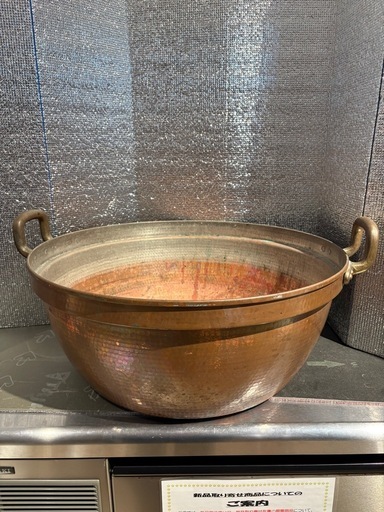 銅の料理鍋(60㎝)