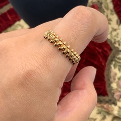 Cartier カルティエ　クラッシュ　ドゥカルティエリング　SM サイズ60の画像