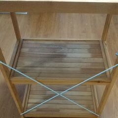 無料！3段棚、横57cm、奥38cm、高88cmの画像