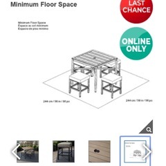 (お取引中)ガーデニング ダイニングテーブルセットの画像