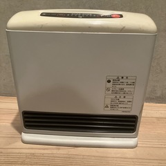 ガスファンヒーター　2台まとめて　都市ガス　大阪ガス　リンナイの画像