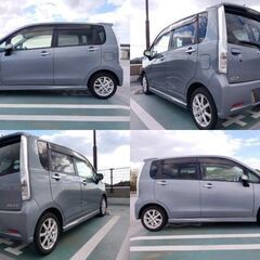 ★H25年ムーヴカスタム/Ｘ SA★AA評価4点の良質車★純正ナビ★フルセグTV★Bカメラ★車検R8年6月★お支払いは車両代金＋R料のみの画像