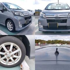 ★H25年ムーヴカスタム/Ｘ SA★AA評価4点の良質車★純正ナビ★フルセグTV★Bカメラ★車検R8年6月★お支払いは車両代金＋R料のみの画像