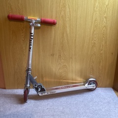 JD BUG キックボード　キックスクーター　レッド　洗浄済み　室内保管の画像