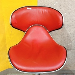 カウンターチェア ハイチェア レッド 1点1,000 円の画像