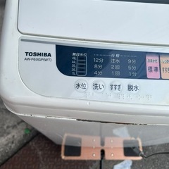 激安提供‼️TOSHIBA 洗濯機 AW-F60GP｜6kg｜動作良好の画像