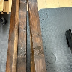 木材　幅: 9cm 高さ:235cm 厚み　3.7cmほど 4本の画像