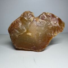 カーネリアン 紅玉髄 原石 鑑賞用 加工用　重さ約555ｇの画像