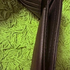 お取引決定🌈✨大人気カラー“黒”の折りたたみ財布🖤美品レザーウォレット♡おしゃれさん必見！使いやすさ抜群＆お買い得の200円✨🎀【ブラック財布／折りたたみ／綺麗】の画像