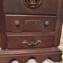 ELEMICA  エレミカ　オルゴール付きアクセサリーBOX アンティークヴィンテージインテリアの画像