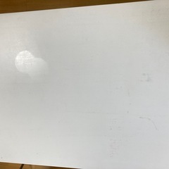 スリムデスク白の画像