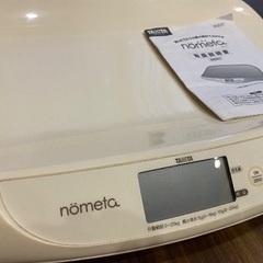 ベビースケール　nometa 赤ちゃん体重計の画像