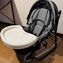 KATOJI ベビーバウンサー NYベビー／テーブル付き／トイバー付／動作良好の画像