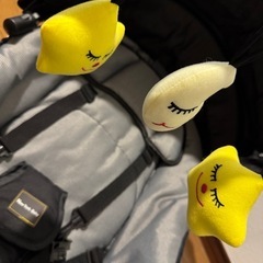 KATOJI ベビーバウンサー NYベビー／テーブル付き／トイバー付／動作良好の画像