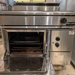 マルゼンのパワークックヒートトップレンジ(RHT-097S)都市ガス・2008年製の画像