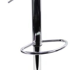 【2脚セット】美品！スタイリッシュな白いバーチェア・カウンタースツールの画像