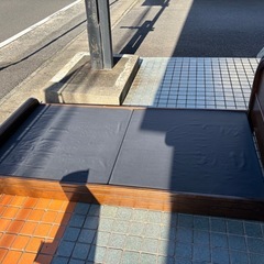 ★早い者勝ち★シングルベッド枠・マットレス セット ※枠のみやマットレスのみも可能です。の画像