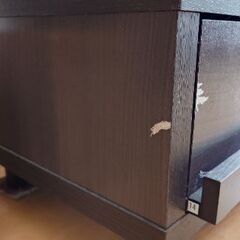 テレビ台　22日土曜日の引き取りの画像