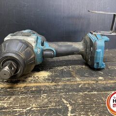 【久留米】【引き取り限定】【中古品】makita マキタ TW1001DZ インパクトレンチ バッテリ(18V/6.0Ah/使用回数:39回)×1・充電器・ケース付 ※使用感ありの画像