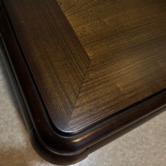 こたつテーブル　コンセントコード紛失してます
の画像