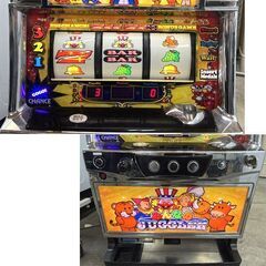 パチスロ実機 みんなのジャグラー 5号機 コイン不要 ドアキー・設定キー 付 北電子 動作OK! スロット 家スロ ☆ 札幌市 白石店の画像