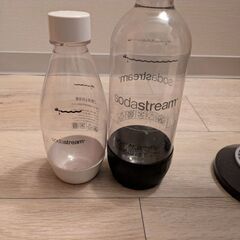 ソーダストリーム本体＋ボトル２本付きの画像