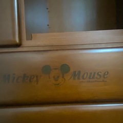 ミッキーベビー箪笥の画像