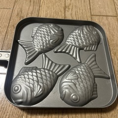 フッ素加工　たい焼き器の画像