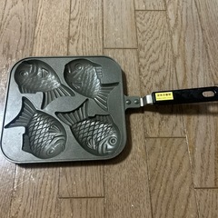フッ素加工　たい焼き器の画像