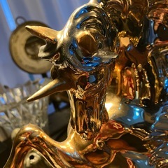 ahura イタリア ゴールドユニコーン　ジャンクの画像