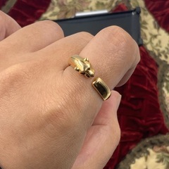 Cartier カルティエ　パンテールリング　スモール　イエローゴールド　サイズ60の画像