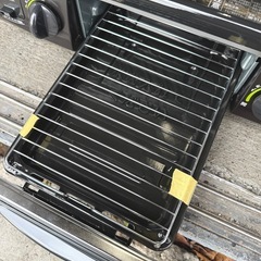 お引取り限定 美品 15年製 リンナイ 都市ガス用コンロ 2口ガステーブル RT31NHS-R 右強火 グリル未使用の画像