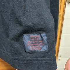 [市内限定、古着]Zephyren ゼファレン L/S TEE - twilight - BLACK Mサイズ Jロック ハードコア ロンT 長袖Tシャツ 黒の画像