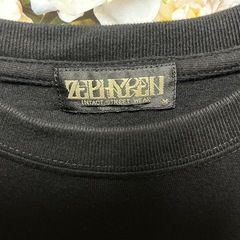 [市内限定、古着]Zephyren ゼファレン L/S TEE - twilight - BLACK Mサイズ Jロック ハードコア ロンT 長袖Tシャツ 黒の画像
