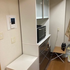 【11月25日処分予定】ニトリ　キッチンボード　アルミナの画像