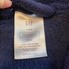 バスローブ2歳　95cmの画像