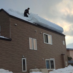 雪かきします！