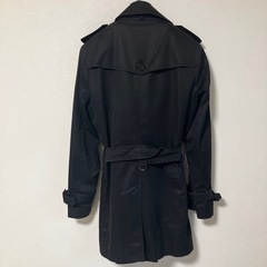 Burberryブラックレーベルメンズトレンチコートの画像