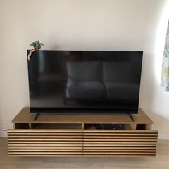 【⭐️2025年6月購入、ほぼ新品】テレビ台/ローボードの画像
