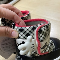 新品　ブーツ　ディズニー　13センチの画像