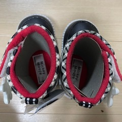 新品　ブーツ　ディズニー　13センチの画像