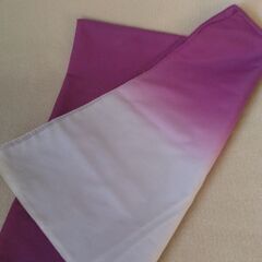 ナイロン風呂敷(オレンジ・紫)の画像