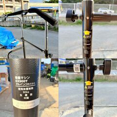 【❗️✨状態良好✨❗️】ALINCO アルインコ 懸垂マシン EX900T✨サビなし美品✨簡易清掃・現状品❗️の画像